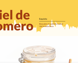 Promo web de miel