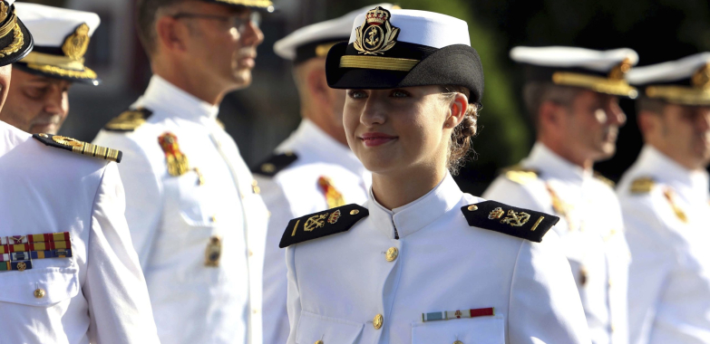 La Princesa Leonor encara «con gran ilusión» en la Escuela Naval de Marín  la segunda etapa de su formación castrense